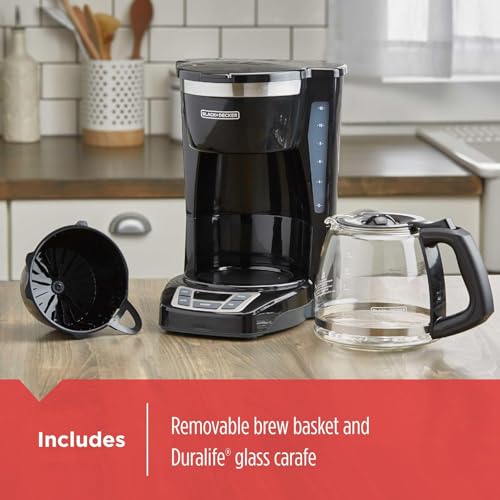 12-Cup Digital Programmable Coffee Maker J336133