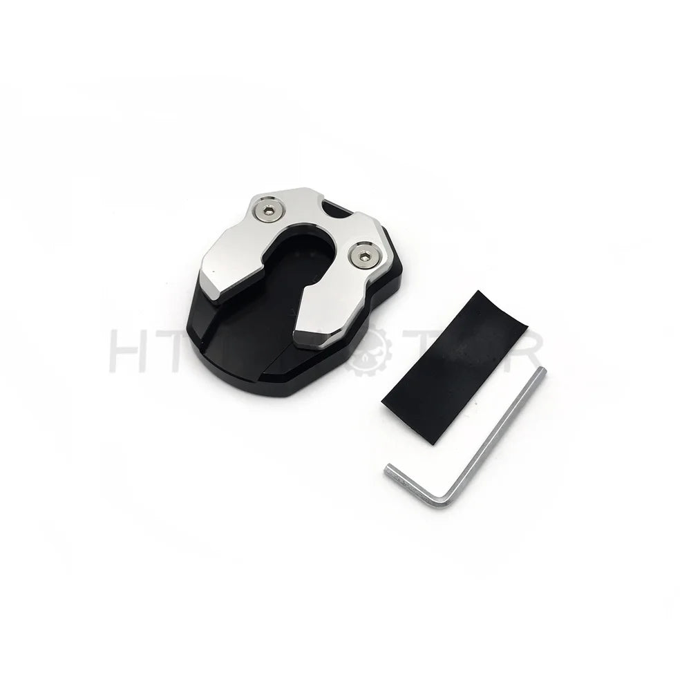 Black CNC Sidestand Foot Plate Kickstand Pad G25800