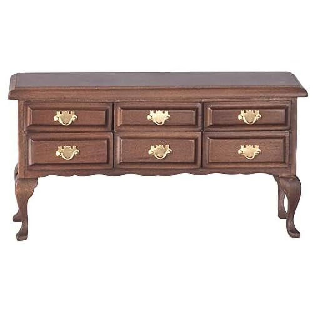 Walnut Wood Miniature Dining Huntboard Sideboard R2700
