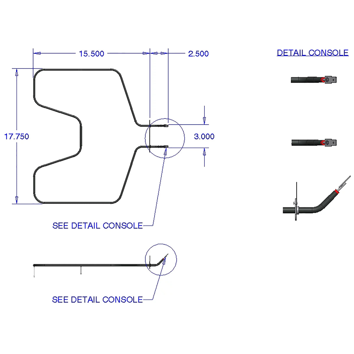 Replacement Bake Element F760