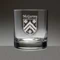 Set of 4 Etched Tumbler Glasses I62900