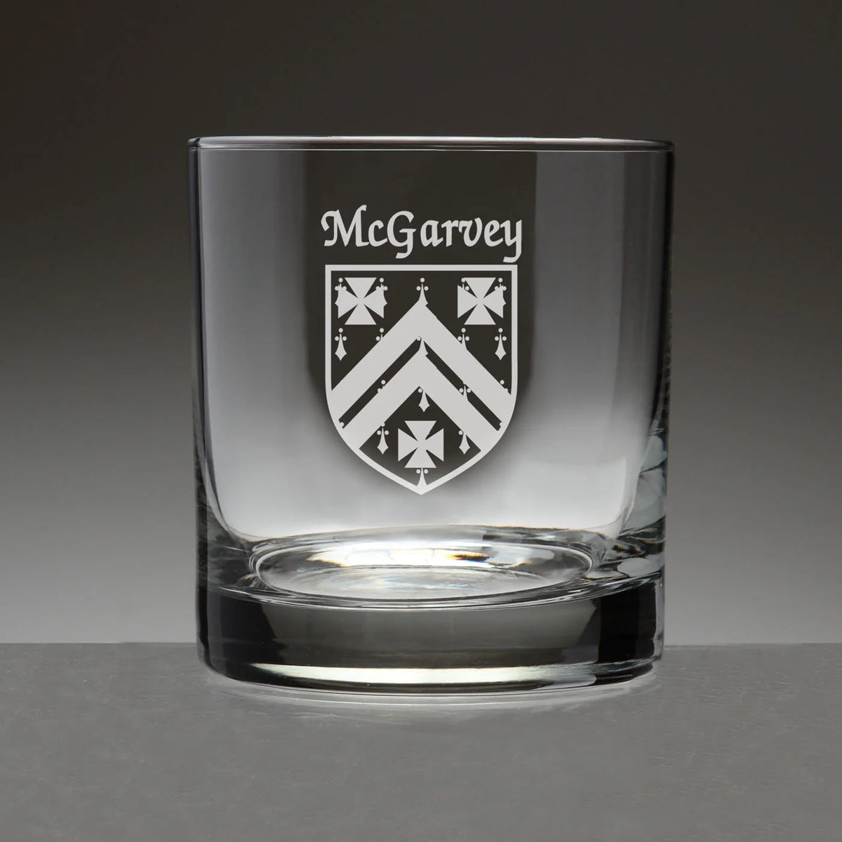 Set of 4 Etched Tumbler Glasses I62900