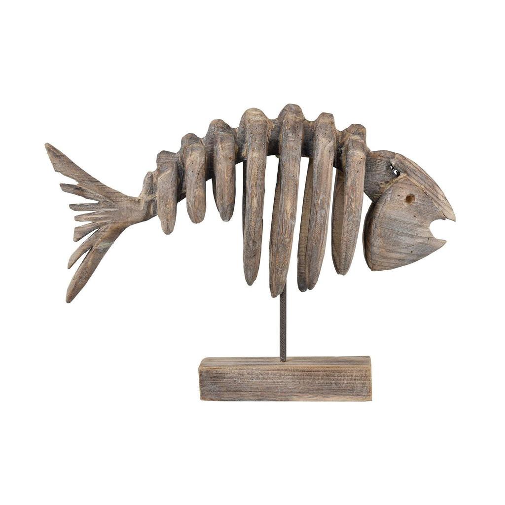 Bone Fish Decorative Accessory in Natural I9078