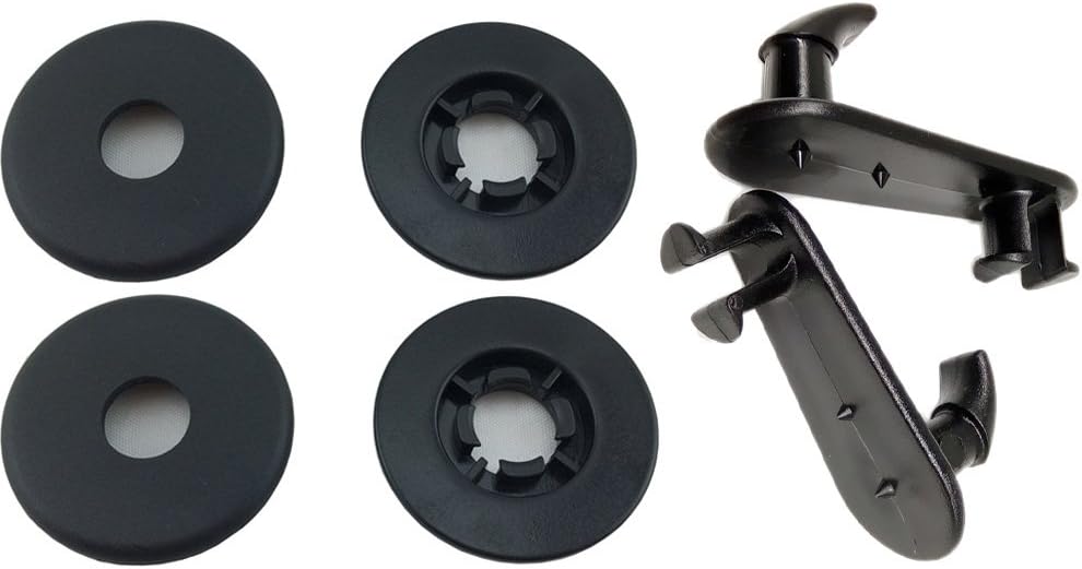 2pcs Car Mat Clips Floor Carpet Fixing Hooks U973401