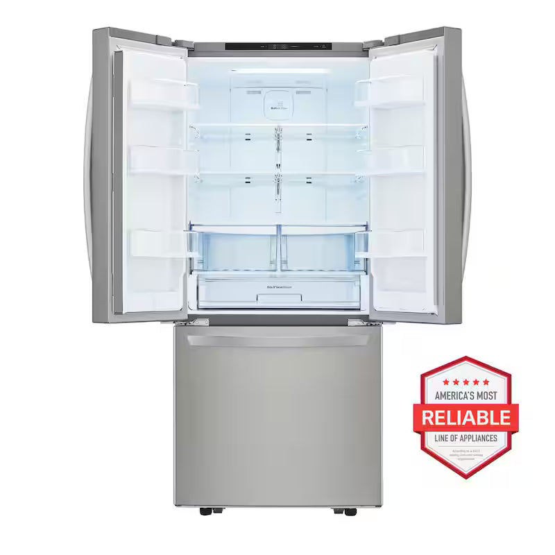 22 cu. ft. French Door Refrigerator with Ice Maker in Stainless Steel M946