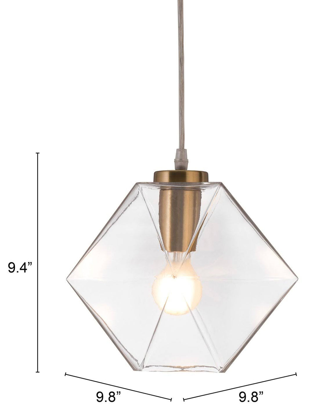 Ceiling Lamp Gold B502