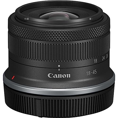 Mirrorless Camera with 18-45mm Lens, 2X 64GB Memory Cards, Case, Card Reader (Renewed) H304