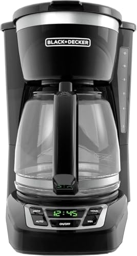 12-Cup Digital Programmable Coffee Maker J336133