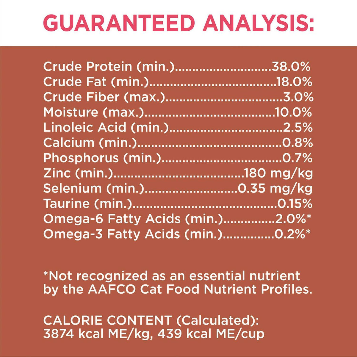 High Protein Chicken & Salmon Dry Cat Food Z786027
