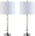 Clear Crystal LED Table Lamp Set of 2 C591
