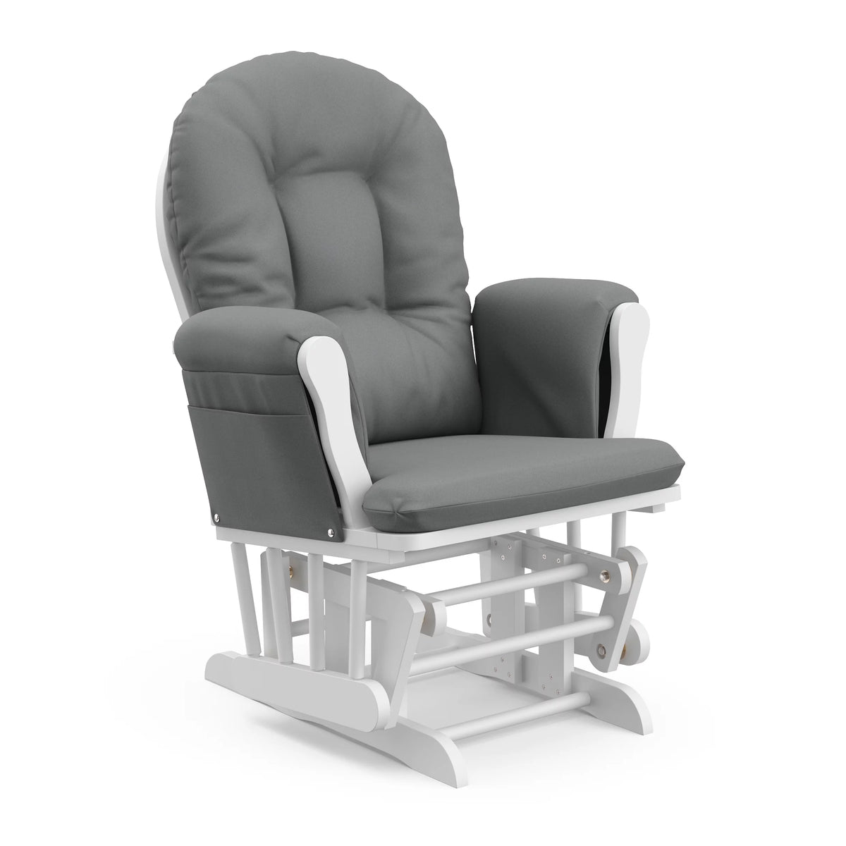 White Glider and Ottoman T7961