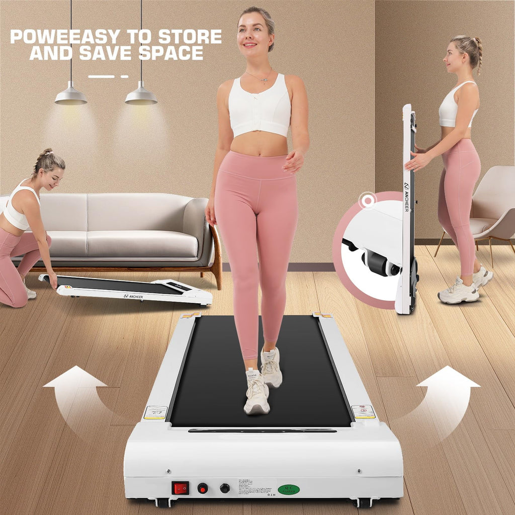 2.5HP Under Desk Treadmill with Remote Control W375