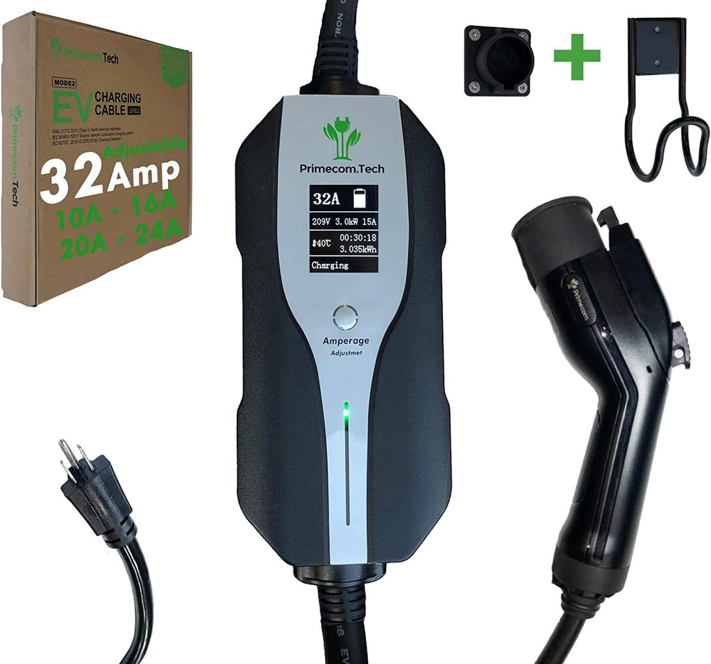 Level 2 Electric Vehicle Charger with 30 Ft Cable H103012