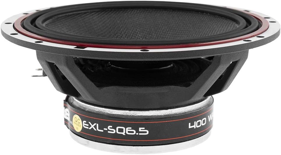 6.5-Inch 3-OHMS Car Coaxial Speaker 400 WATTS Max Set of 2 D362