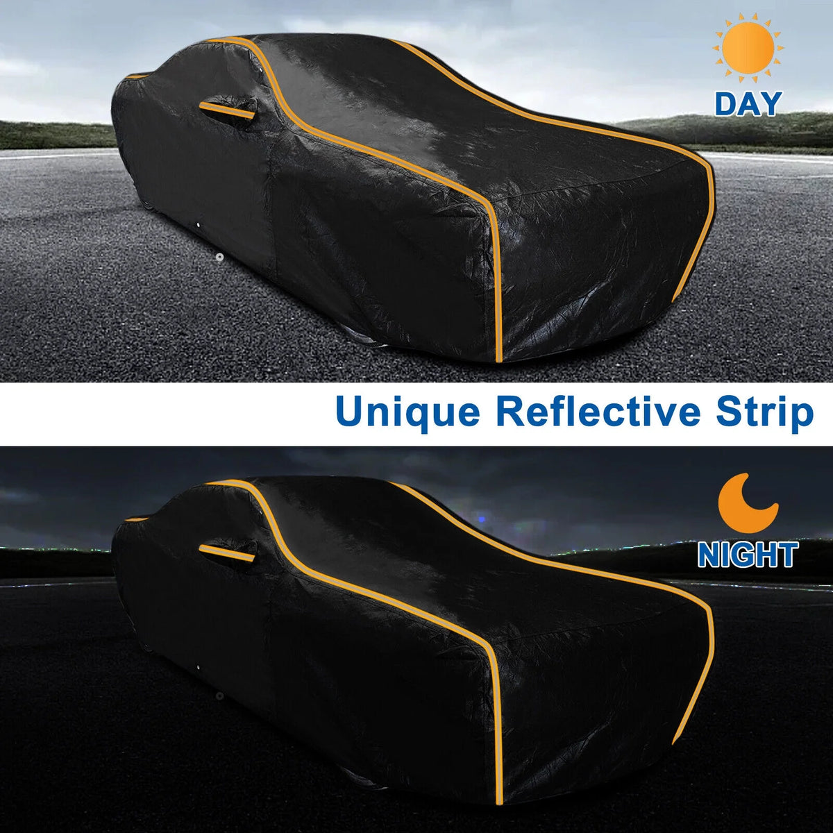 Waterproof 420D PU Car Cover for Dodge Challenger 2015-2023 H499