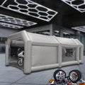 Inflatable Paint Spray Booth Work Tent with Filter System 26*15*10 Ft C244