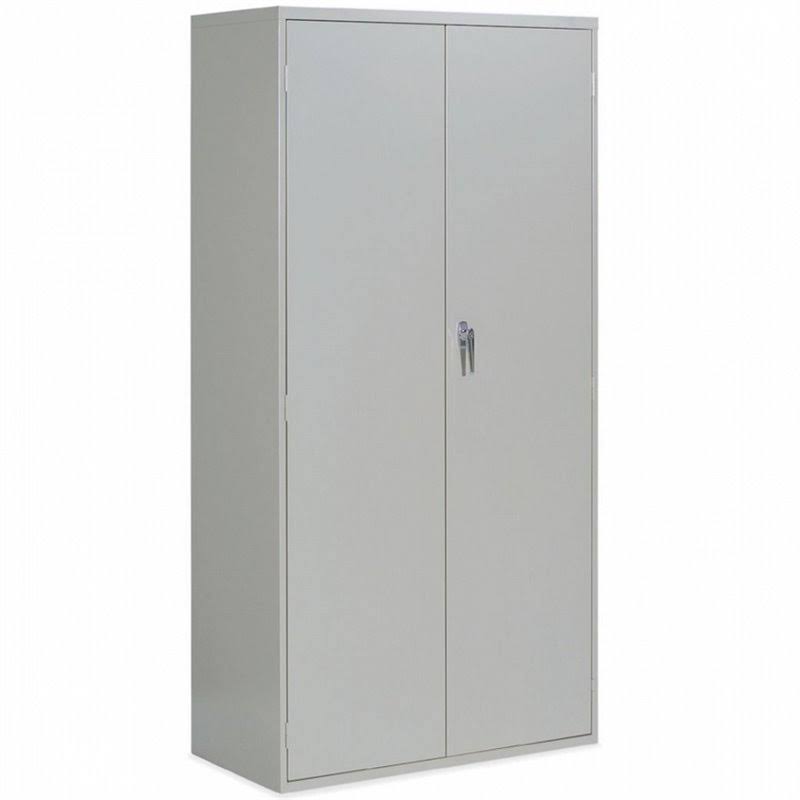 72 inch Vertical Metal Storage Cabinet Light Grey B358404