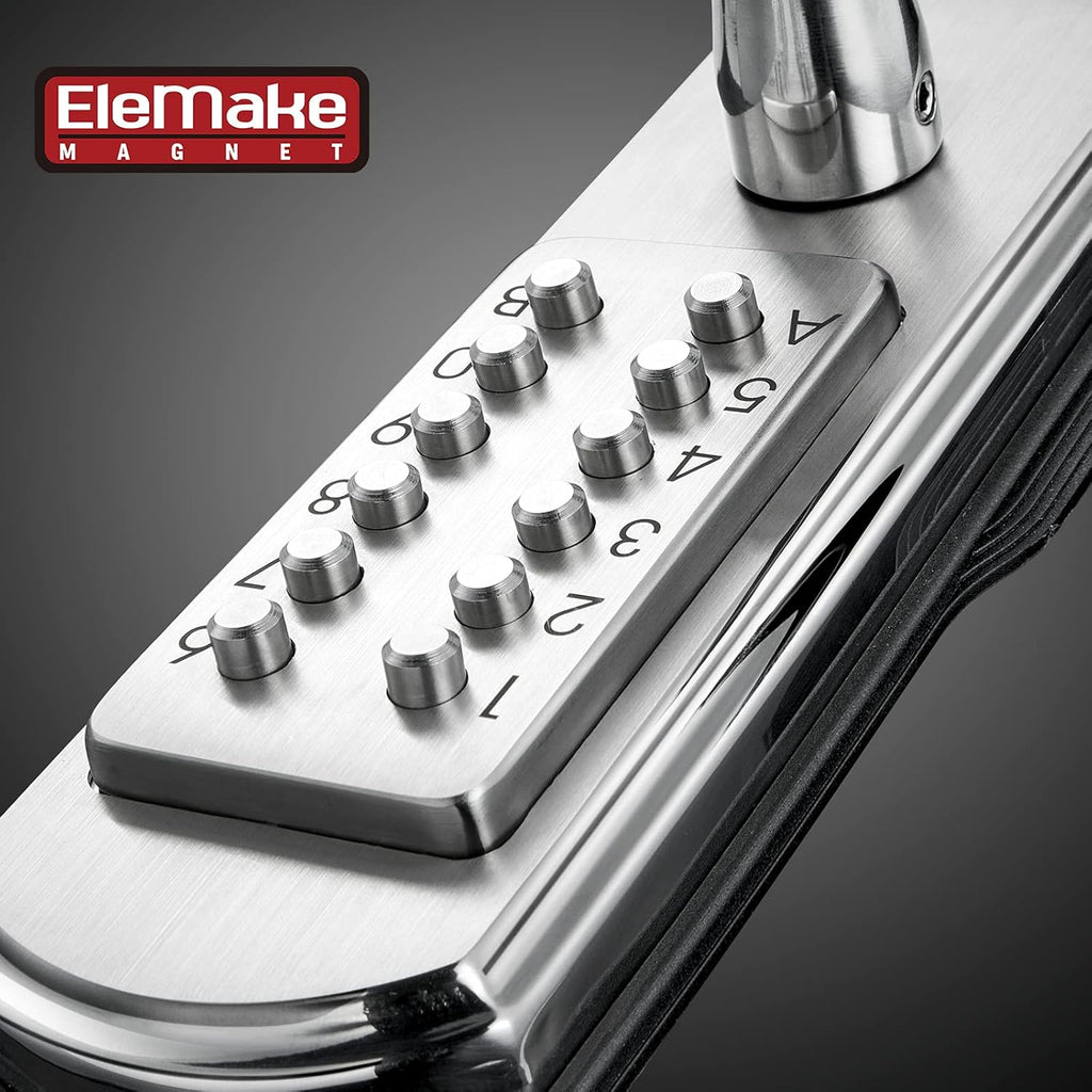 Keypad Door Lock with Handle Stainless Steel N3265