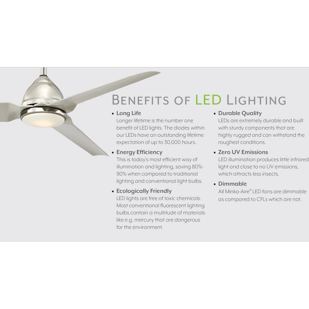 Silver Ceiling Fan V6777