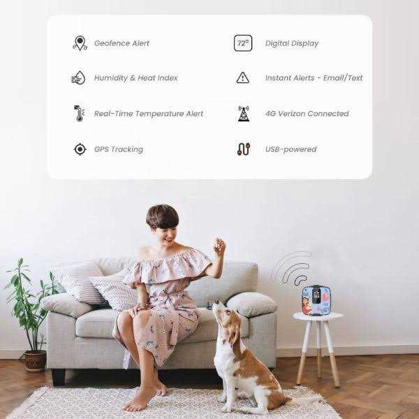 RV Pet Monitoring Safety Temperature & Humidity Sensor R54363