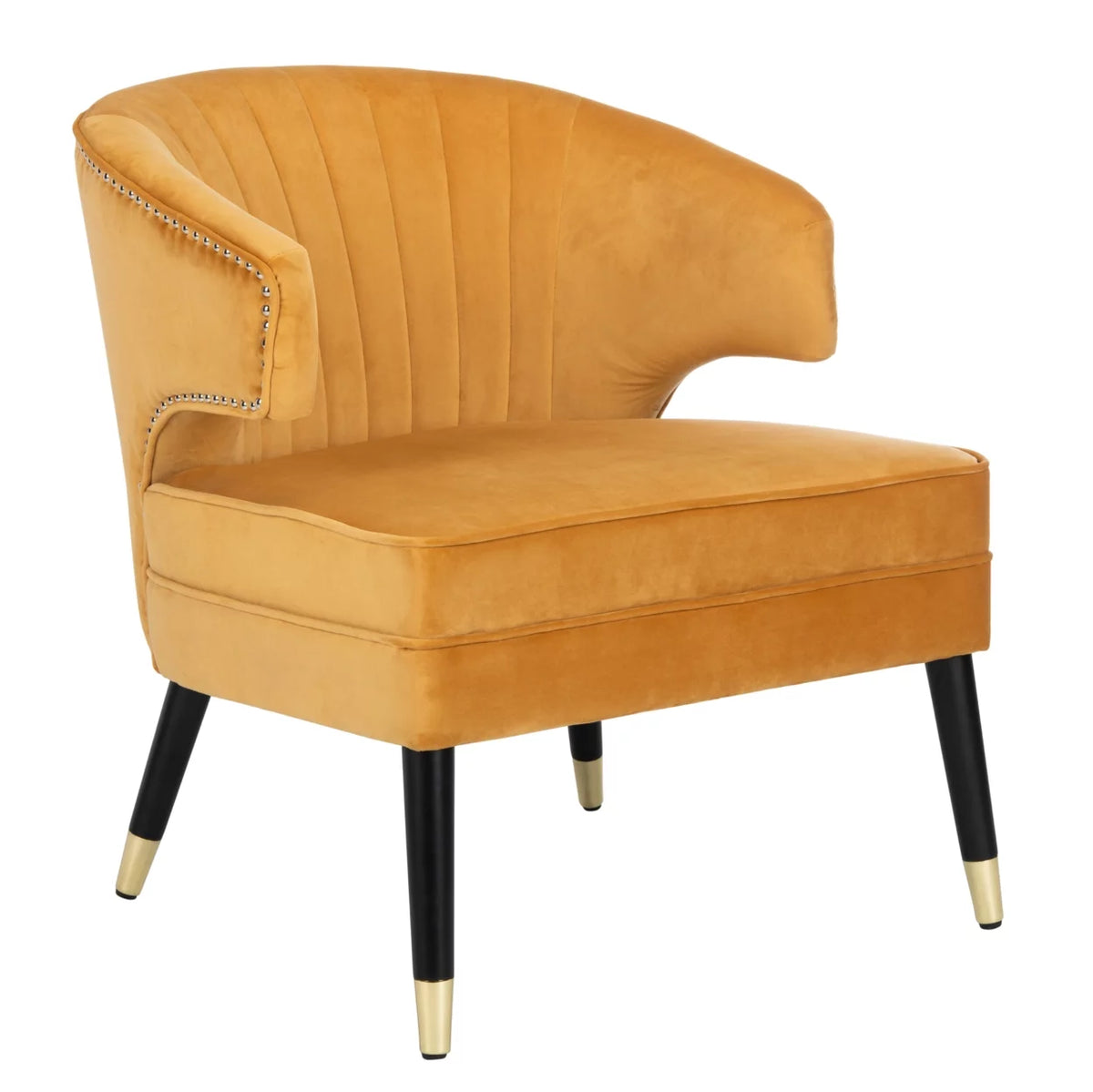 Mid-Century Retro Wingback Accent Chair P46887
