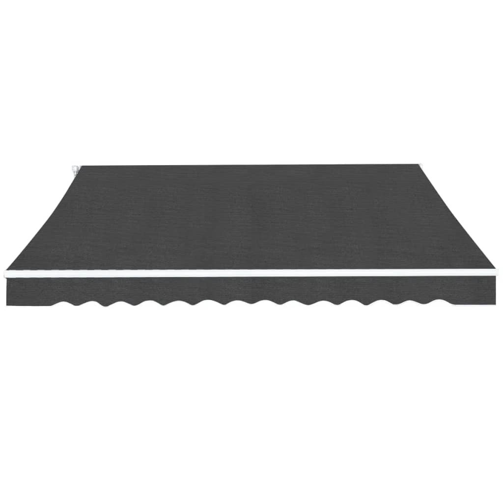 Folding Awning Manual Operated 157.5" Anthracite K578