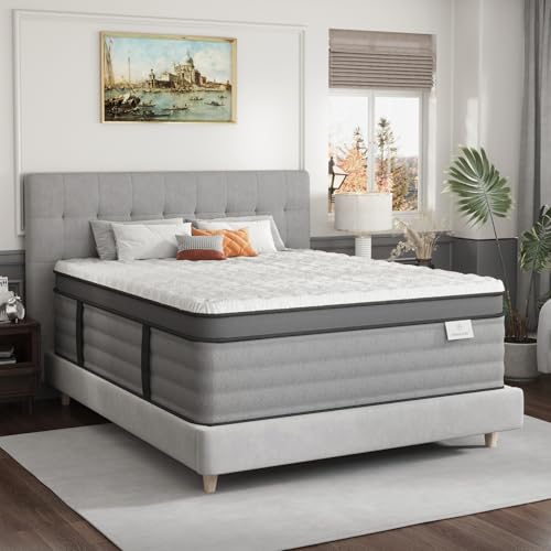 Full Size 12 Inch Gel Memory Foam Hybrid Mattress X33630
