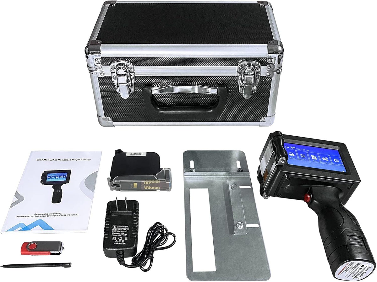 Handheld Inkjet Printer with 3.7 Inch Touch Screen V21784