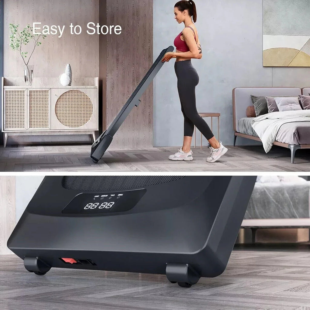 Walking Pad Under Desk Electric Treadmill White A906