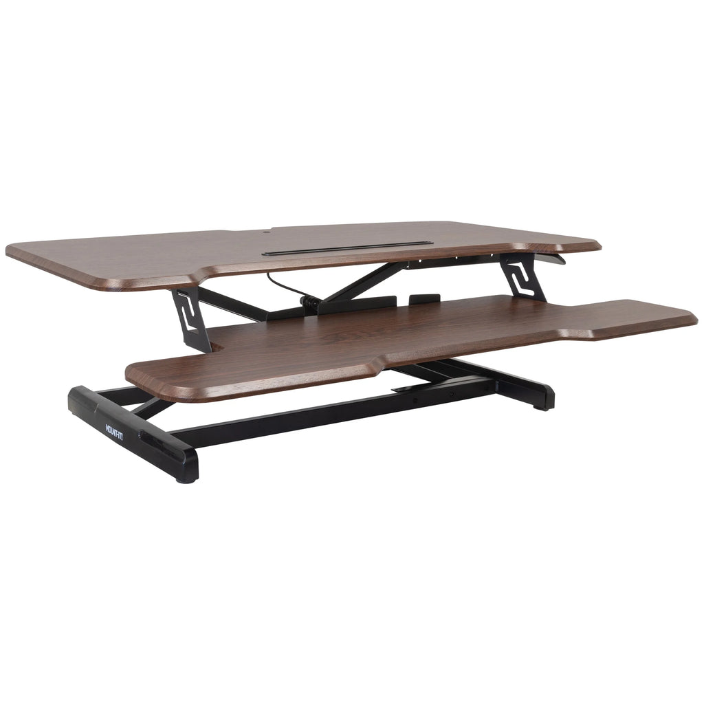 Extra Wide Sit Stand Desk Converter V362