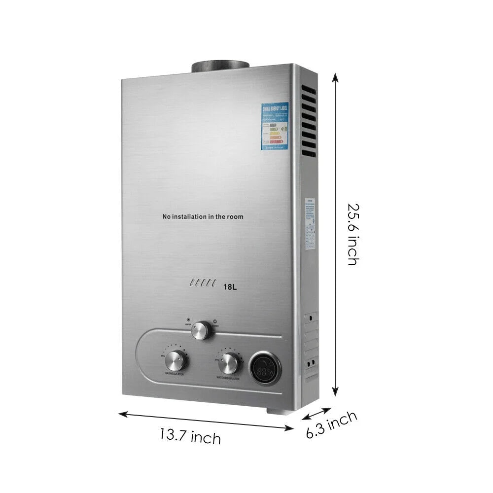 4.8GPM Propane Gas Tankless Water Heater K940
