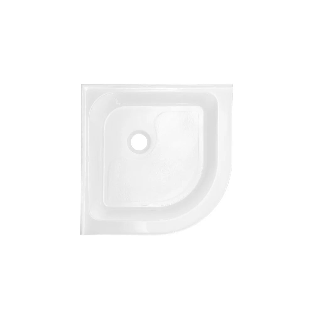 32 x 32 Acrylic White Neo-angle Shower Base R33520
