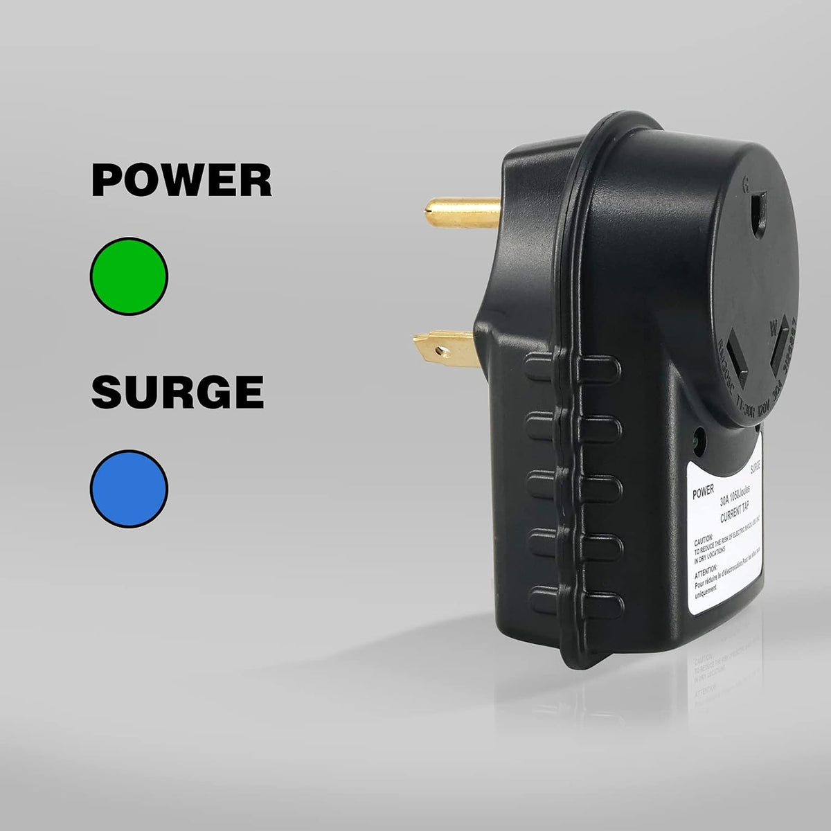 30 Amp RV Surge Protector with LED Indicator Light, Pack of 2 I8115