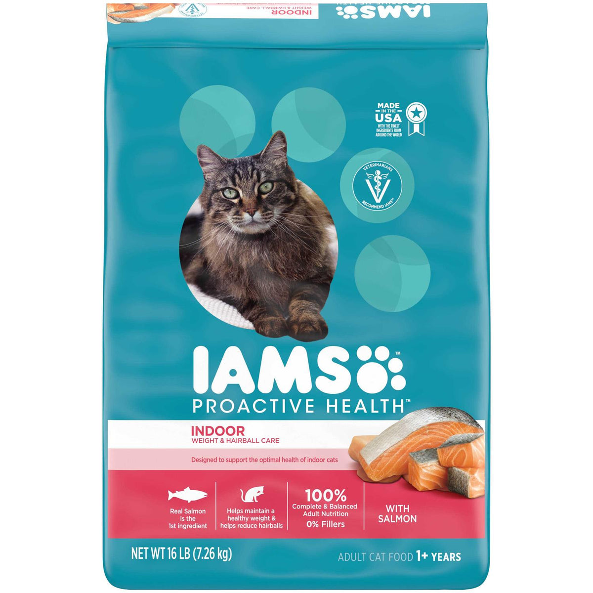 Salmon Adult Dry Cat Food A348151