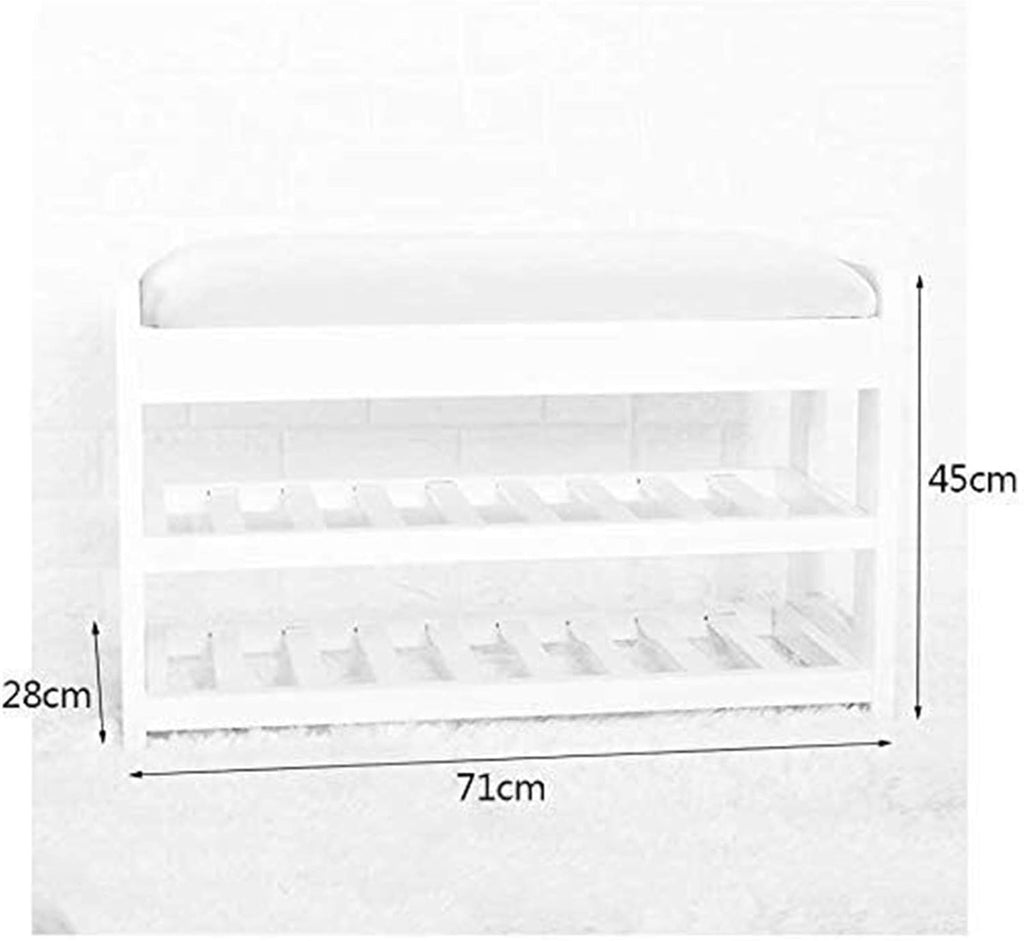 Solid Wood Shoe Rack O9322