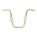 Gold 25.4mm Bike Handle Bars F382