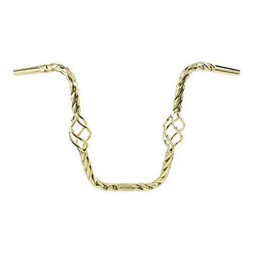 Gold 25.4mm Bike Handle Bars F382