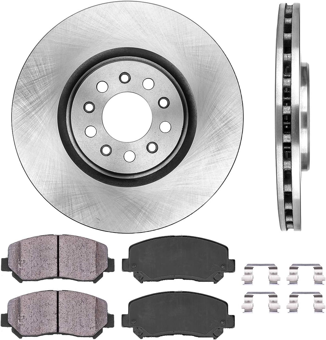 Brake Rotors + Ceramic Pads + Hardware Z94869