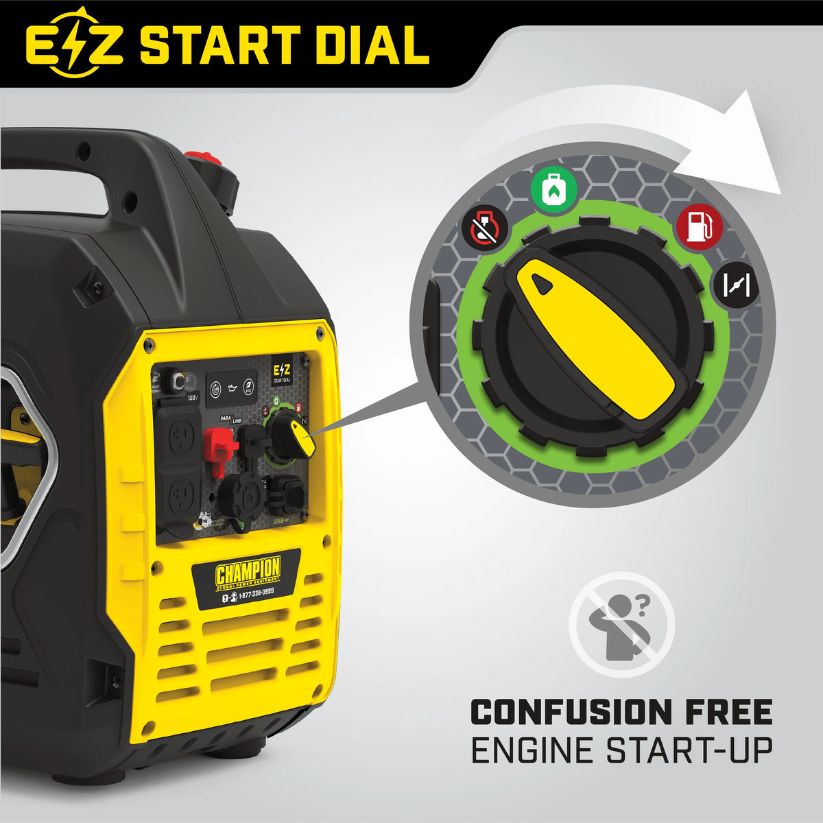 2000 Watt Dual Fuel Inverter Generator X20704