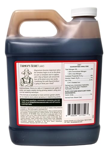 Tomato Booster Fertilizer 32oz Super Concentrated 3:8:7 Ratio H20034