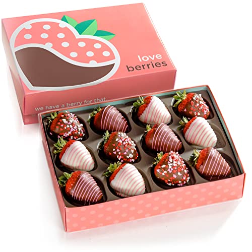 12 Berries Dipped Strawberries X26722