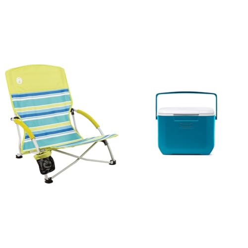 Coleman Beach Chair and Portable Cooler Bundle A765775