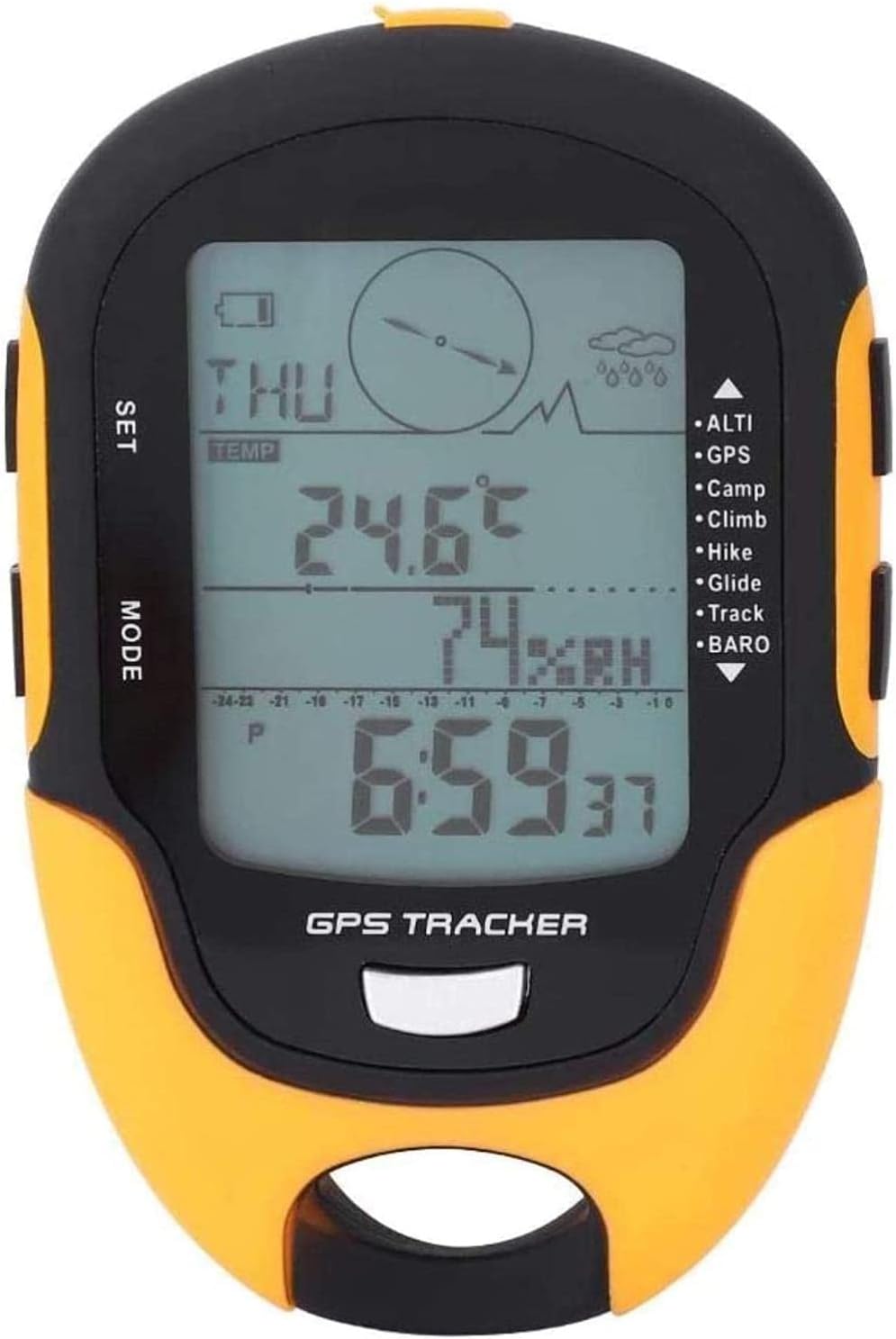 Digital IPX4 Waterproof Altimeter Barometer E22396