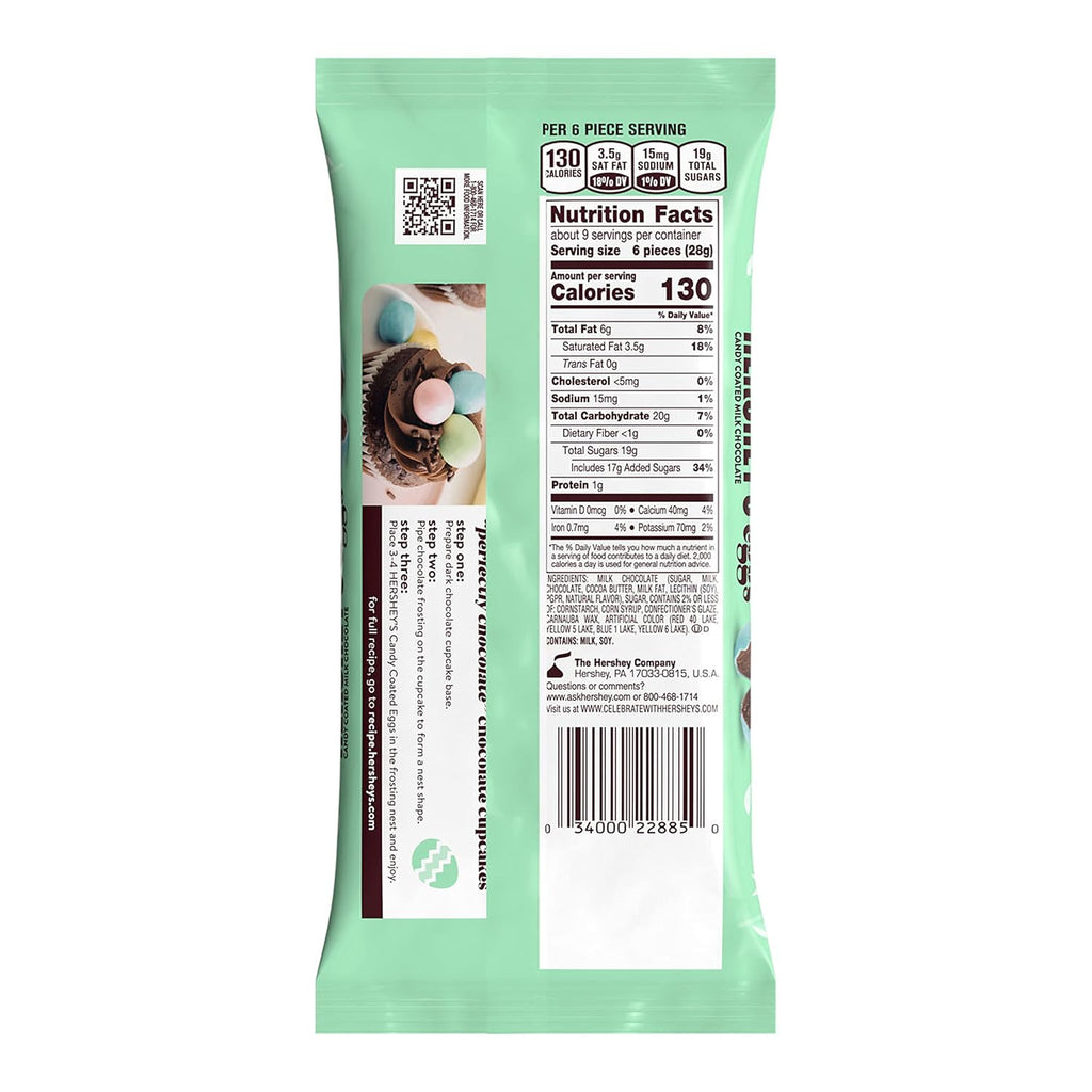 9 oz Candy Coated Milk Chocolate Eggs F268