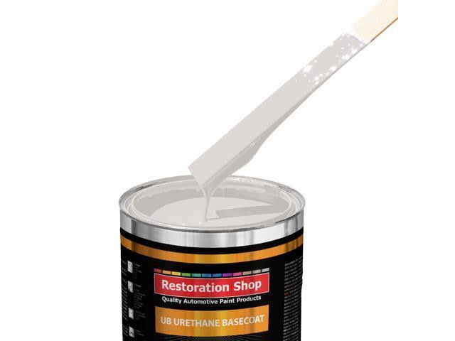 White 1 Quart Urethane Basecoat Auto Paint U161044