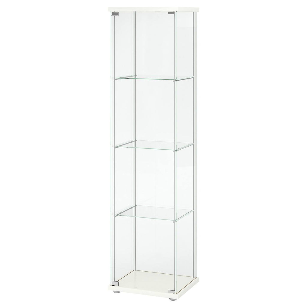 White Glass-Door Cabinet Z293