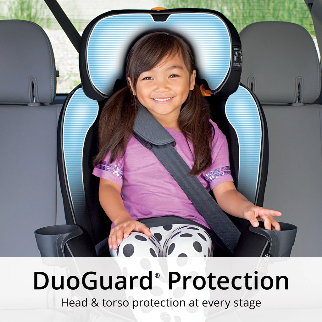 4-in-1 Convertible Car Seat Navy Purple P40996
