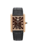 Pre-owned 18K Gold Hand Wind Mens Watch H98335