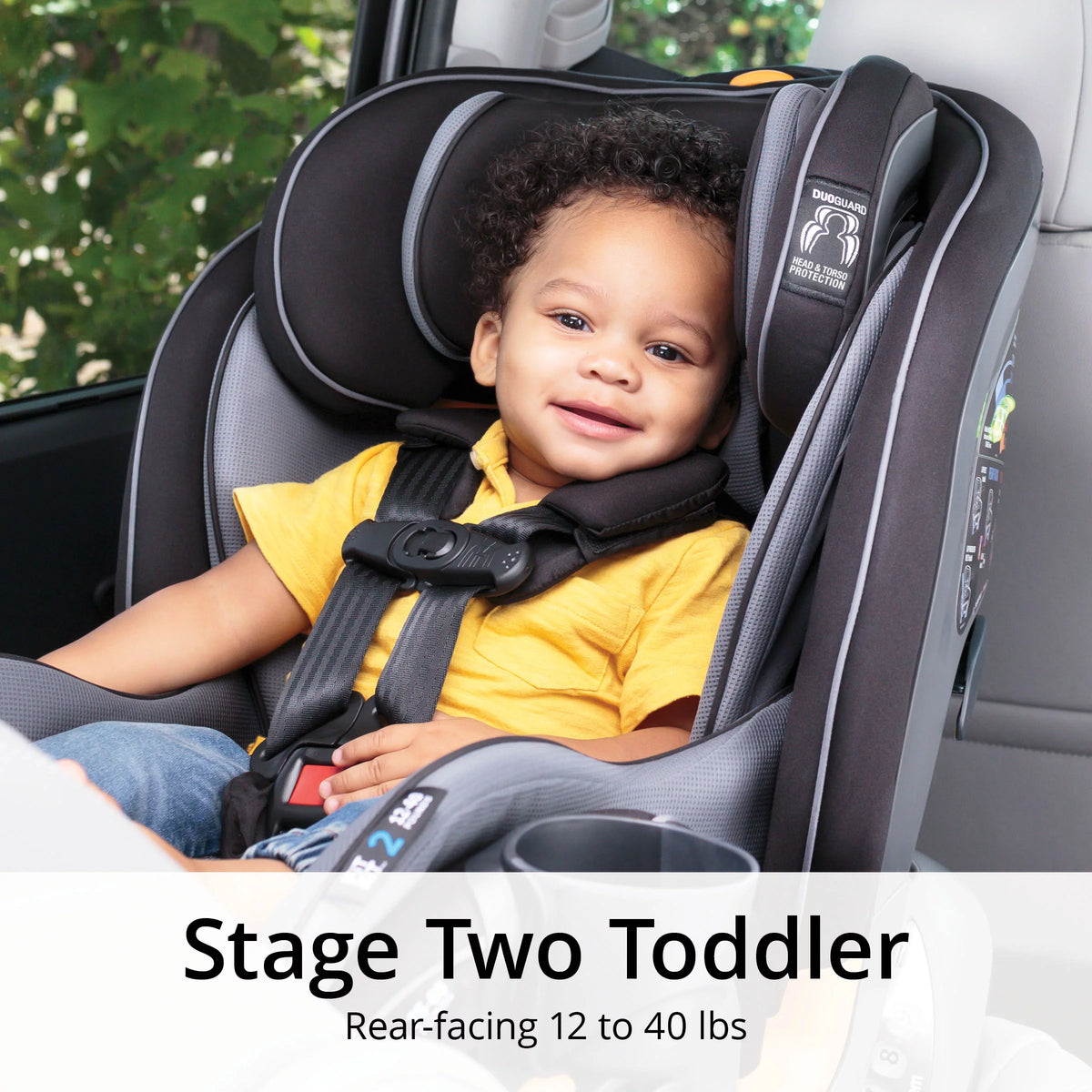 4-in-1 Convertible Car Seat Navy Purple P40996