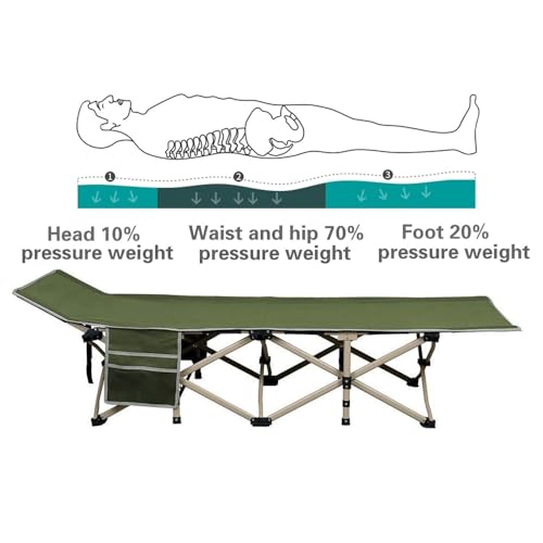 Folding Camping Cot with Carry Bag O1823